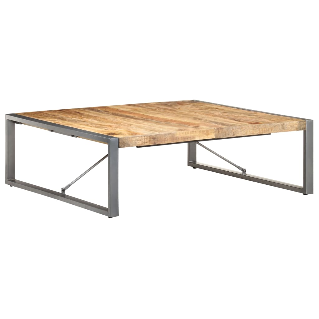 Coffee Table 120x120x40 cm Solid Wood Mango