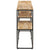 Sideboard 150x30x75 cm Rough Mango Wood
