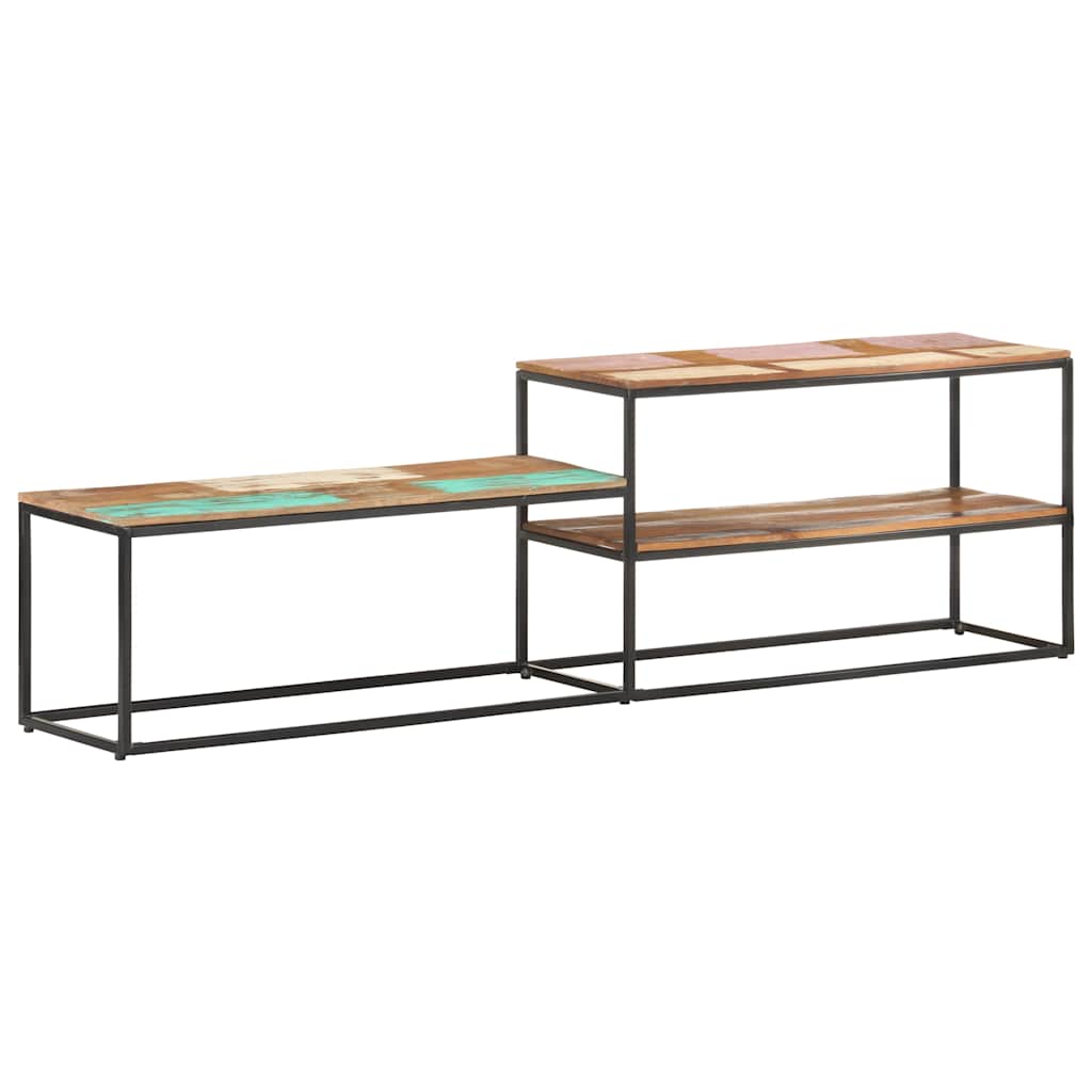 TV Cabinet 180x30x50 cm Solid Reclaimed Wood