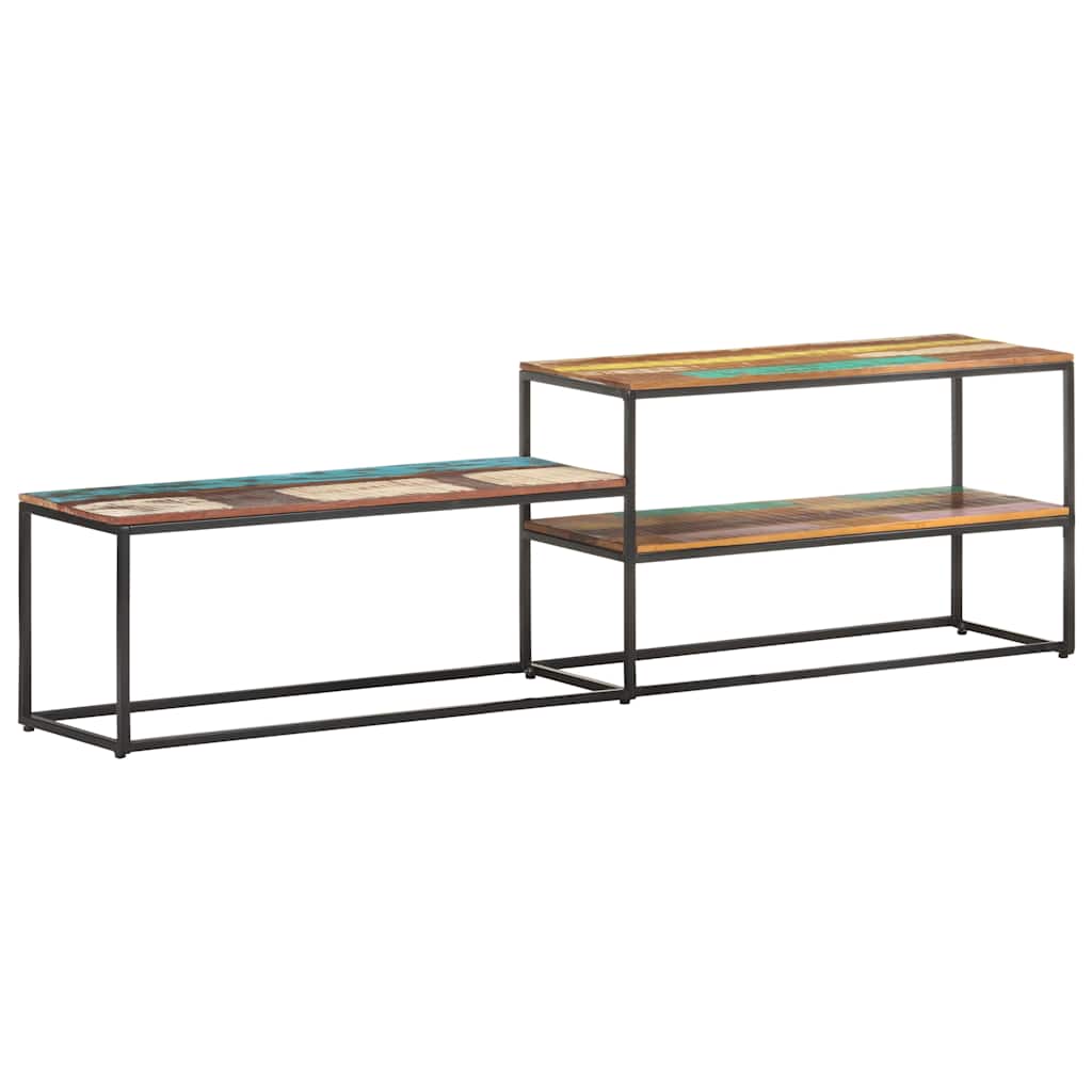 TV Cabinet 180x30x50 cm Solid Reclaimed Wood