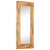 Hand-Carved Mirror 110x50x2.5 cm Solid Mango Wood
