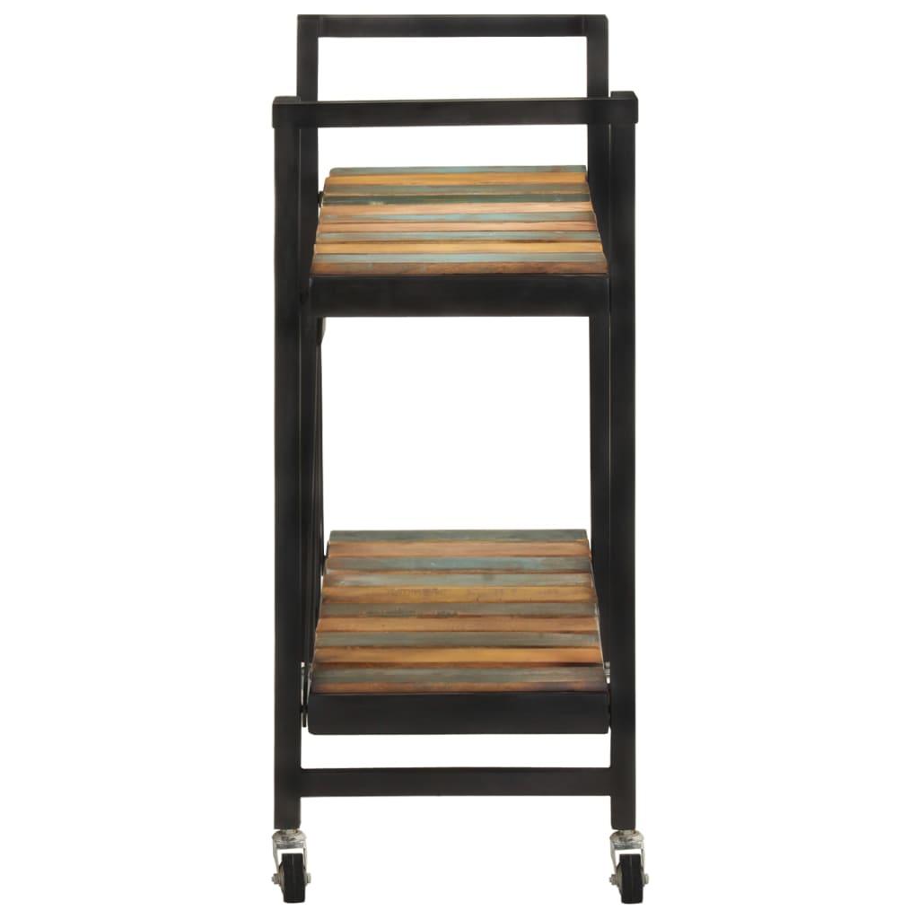 Kitchen Trolley 87x36x81 cm Solid Reclaimed Wood
