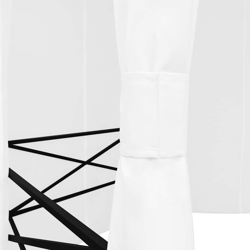 Garden Marquee with Curtains 360x312x265 cm White 180 g/m²