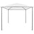 Gazebo 3x3x2.9 m White 180 g/m²