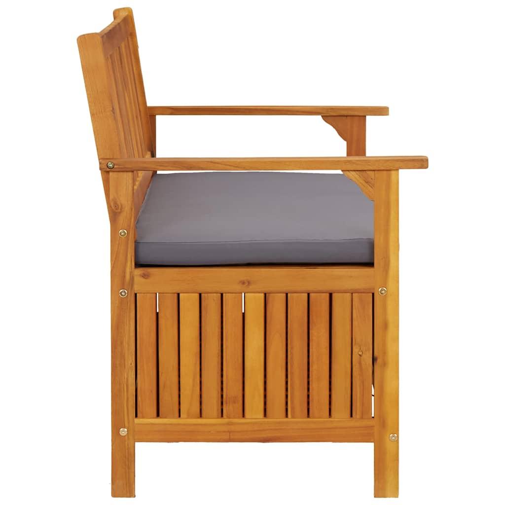 Garden Storage Bench 120 cm Solid Acacia Wood
