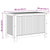 Garden Storage Box 90x50x58 cm Solid Acacia Wood