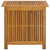 Garden Storage Box 60x50x58 cm Solid Wood Acacia