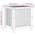 Garden Storage Box 60x50x58 cm Solid Wood Acacia