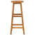 Bar Stools 4 pcs Solid Acacia Wood