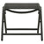 3 Piece Garden Lounge Set Textilene and Aluminium Black