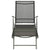 3 Piece Garden Lounge Set Textilene and Aluminium Silver