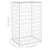 Gabion Wall with Covers Galvanised Steel 60x50x100 cm