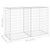 Gabion Wall with Covers Galvanised Steel 150x60x100 cm