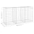 Gabion Wall with Covers Galvanised Steel 200x60x100 cm
