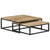 Nesting Coffee Tables 2 pcs Solid Mango Wood