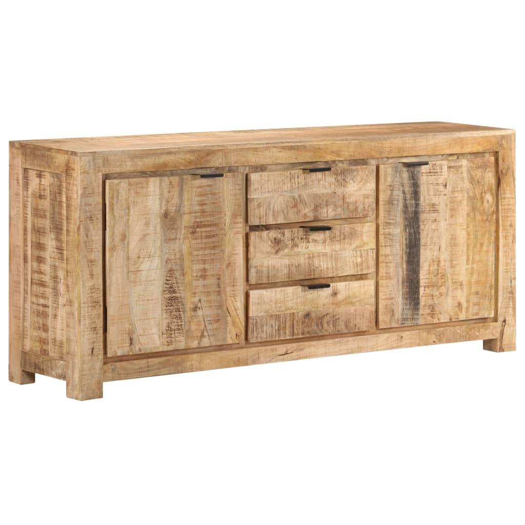 Sideboard 175x40x75 cm Rough Mango Wood