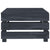 2 Piece Garden Pallet Lounge Set Grey Wood