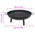 Fire Pit 67.5x58x22.5 cm Steel