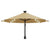 Wall-mounted Garden Parasol with LEDs 300 cm Taupe