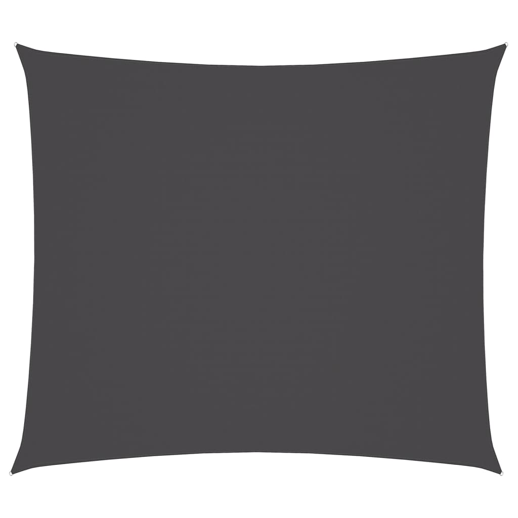 Sunshade Sail Oxford Fabric Rectangular 2x2.5 m Anthracite