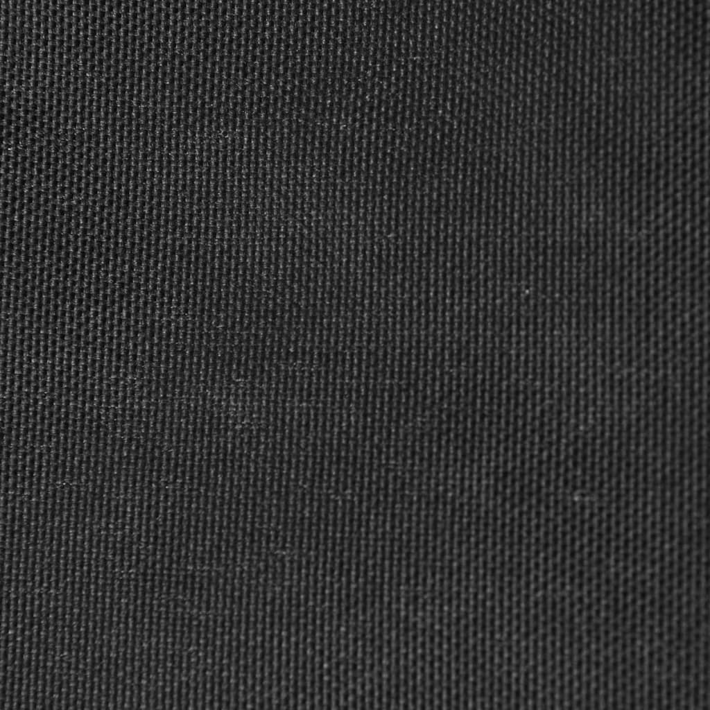 Sunshade Sail Oxford Fabric Triangular 5x7x7 m Anthracite