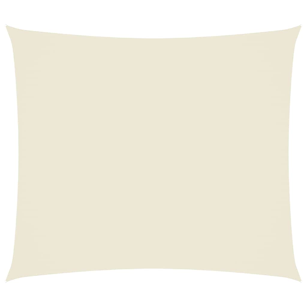 Sunshade Sail Oxford Fabric Rectangular 2x2.5 m Cream