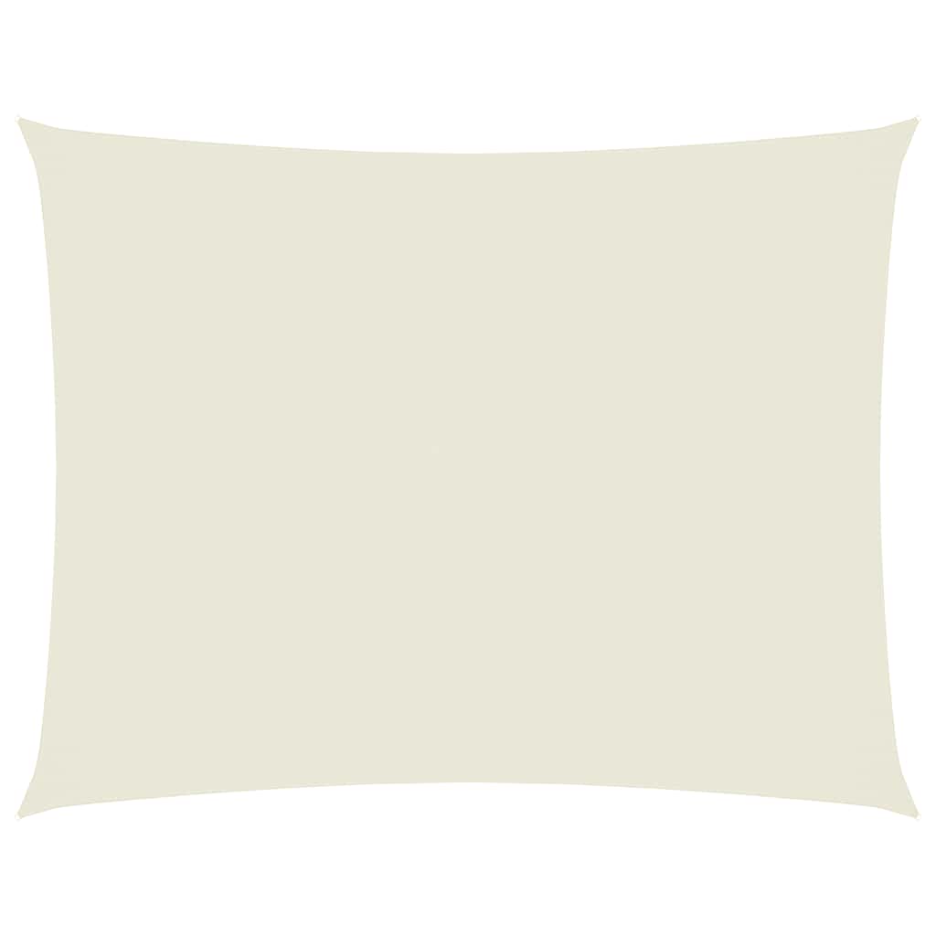 Sunshade Sail Oxford Fabric Rectangular 3x4 m Cream