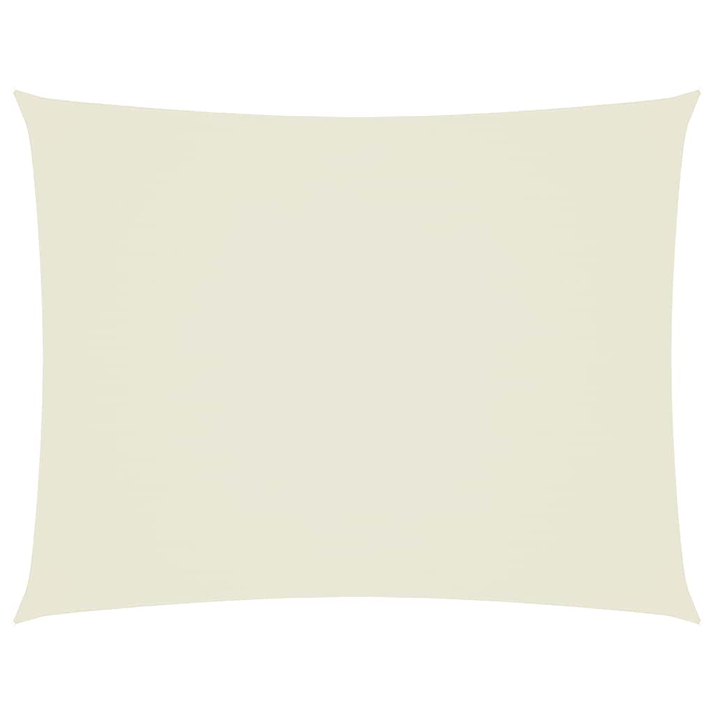 Sunshade Sail Oxford Fabric Rectangular 3x6 m Cream