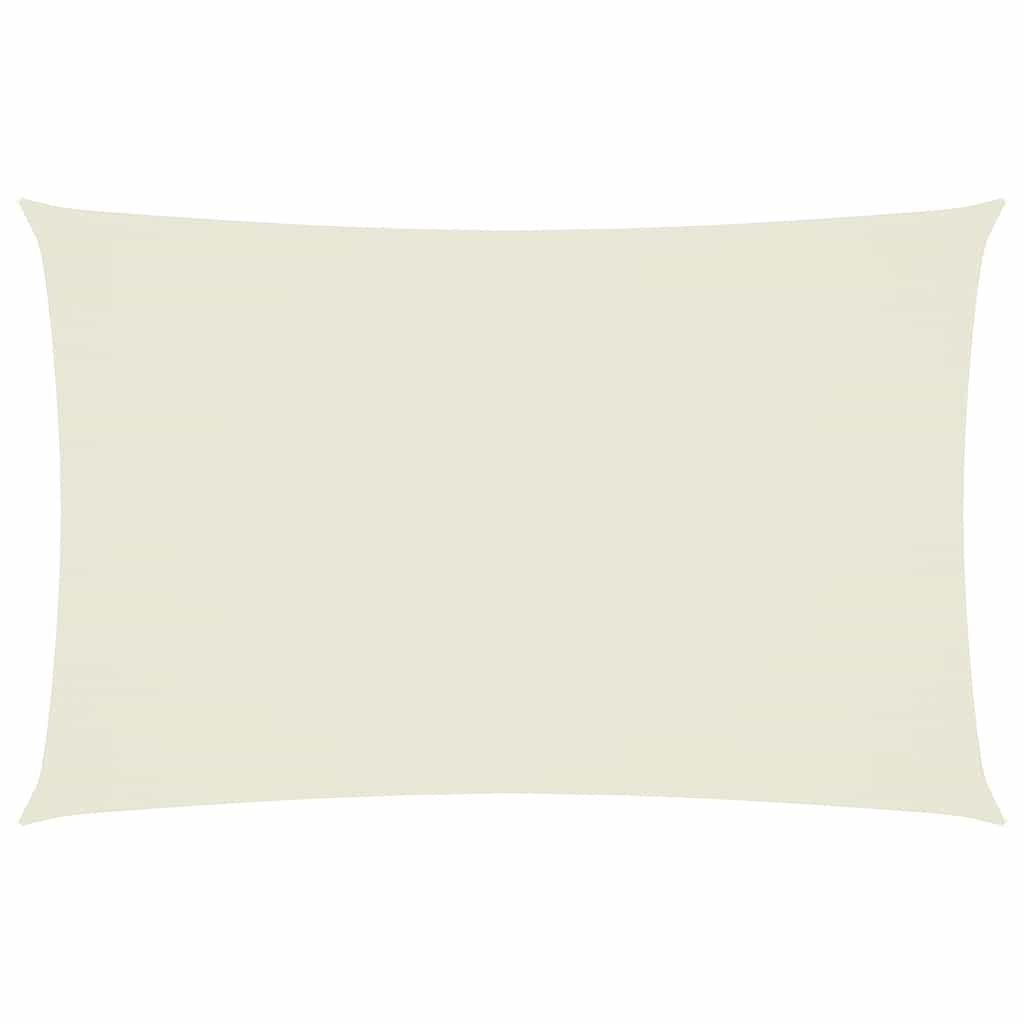 Sunshade Sail Oxford Fabric Rectangular 4x7 m Cream