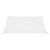 Sunshade Sail Oxford Fabric Square 3x3 m White