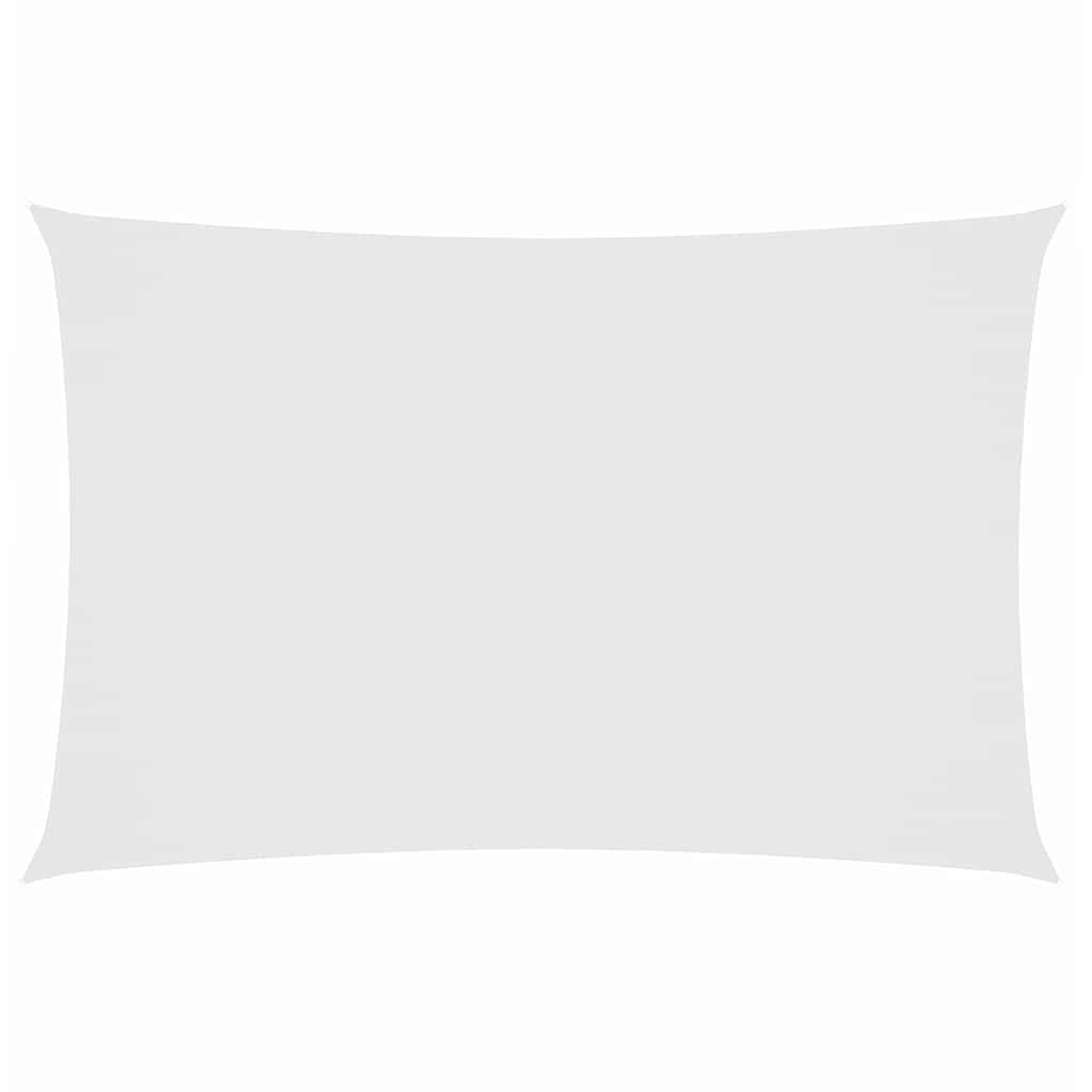 Sunshade Sail Oxford Fabric Rectangular 2x4 m White