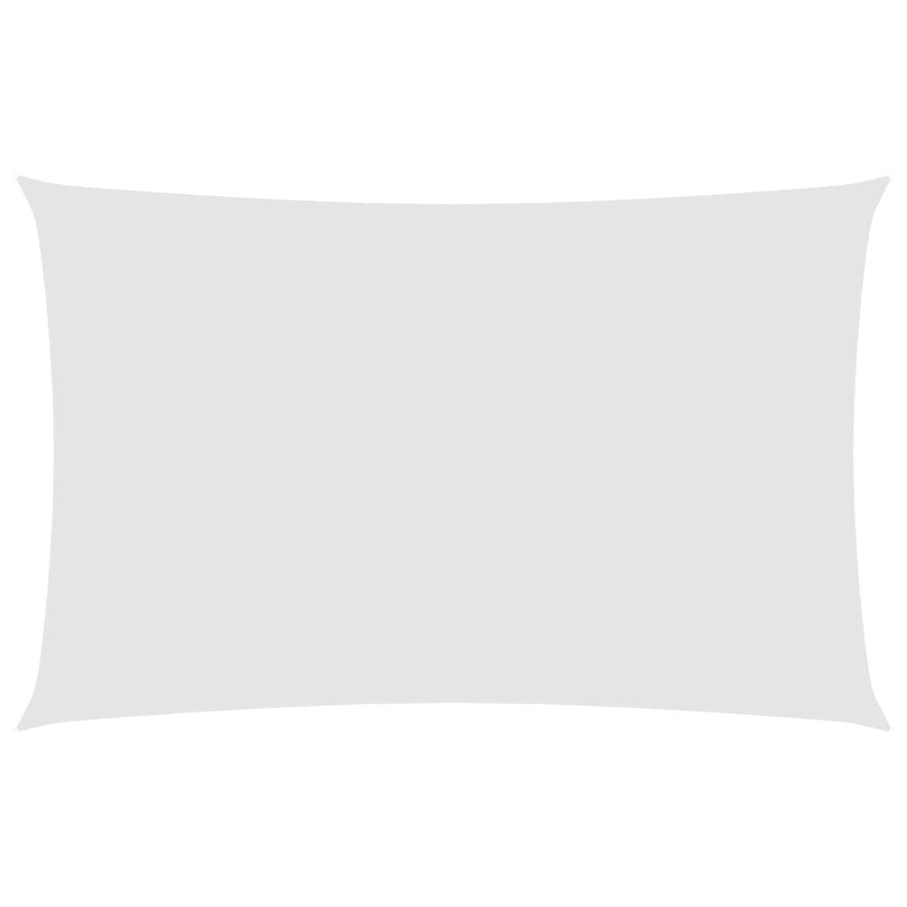 Sunshade Sail Oxford Fabric Rectangular 2.5x5 m White