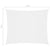 Sunshade Sail Oxford Fabric Rectangular 3x4 m White