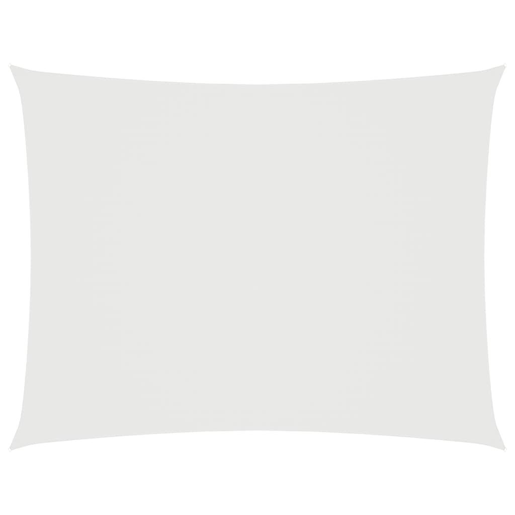 Sunshade Sail Oxford Fabric Rectangular 3x5 m White