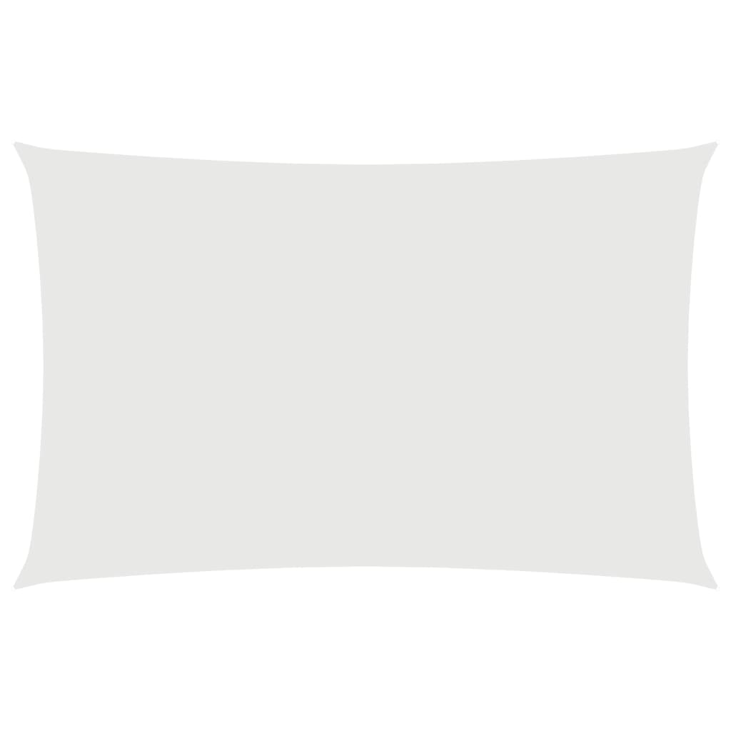 Sunshade Sail Oxford Fabric Rectangular 4x7 m White