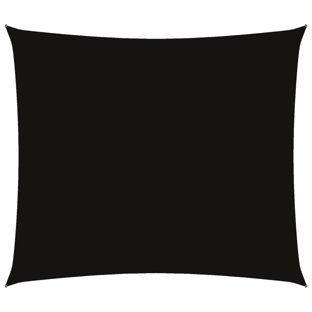 Sunshade Sail Oxford Fabric Rectangular 2x2.5 m Black