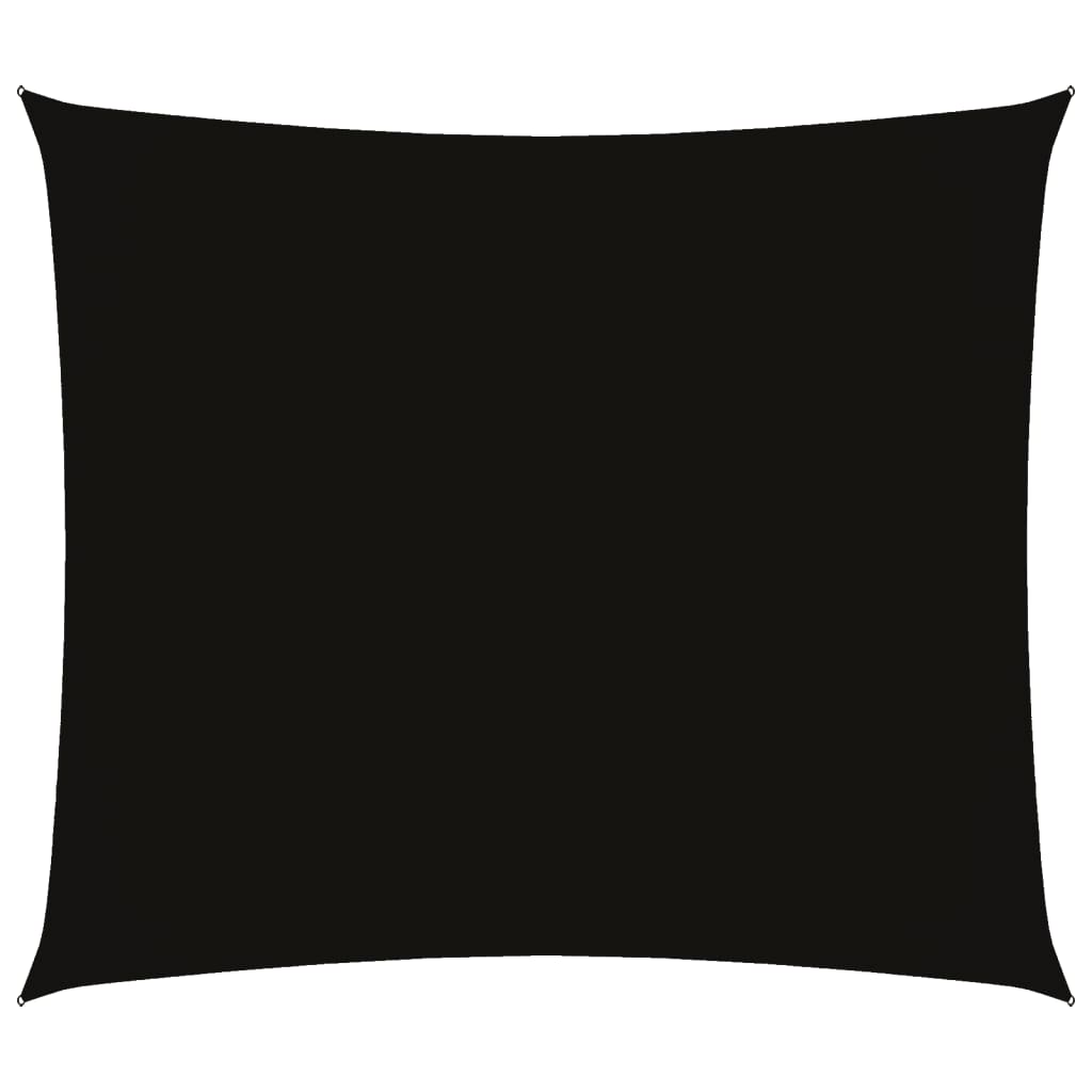 Sunshade Sail Oxford Fabric Rectangular 2.5x3 m Black