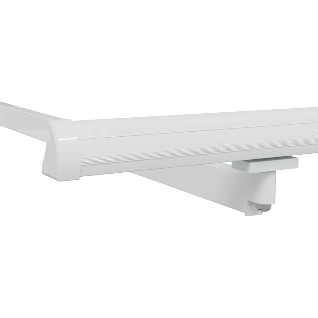Awning Frame Manual White 400 x 350 cm Aluminium