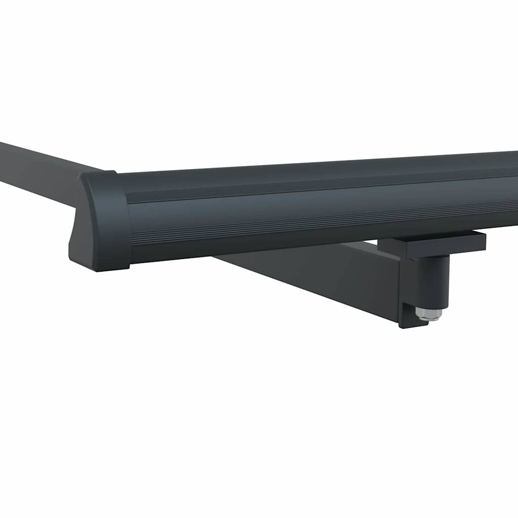 Awning Frame Manual Anthracite 500 x 300 cm Aluminium