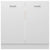 Sink Bottom Cabinet Lyon White 80x46x81.5 cm Engineered Wood