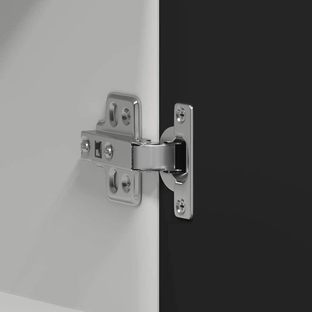 Hanging Cabinet Lyon Black 60x31x60 cm Engineered Wood