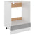 Oven Cabinet Lyon Concrete Grey 60x46x81.5 cm Engineered Wood