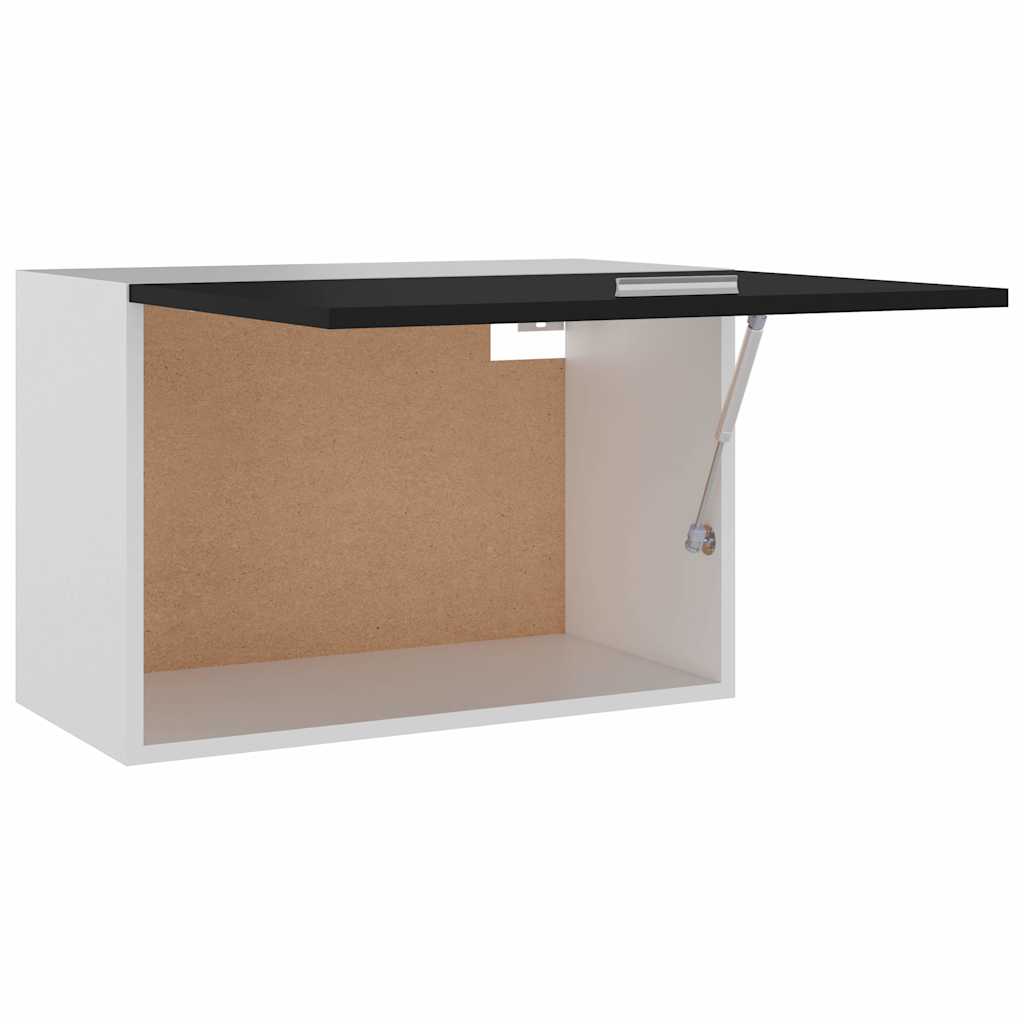 Hanging Cabinet Lyon Black 60x31x40 cm Engineered Wood