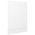 Dishwasher Panel White 45x3x67 cm Engineered Wood