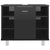 Bathroom Cabinet High Gloss Black 60x32x53.5 cm Engineered Wood