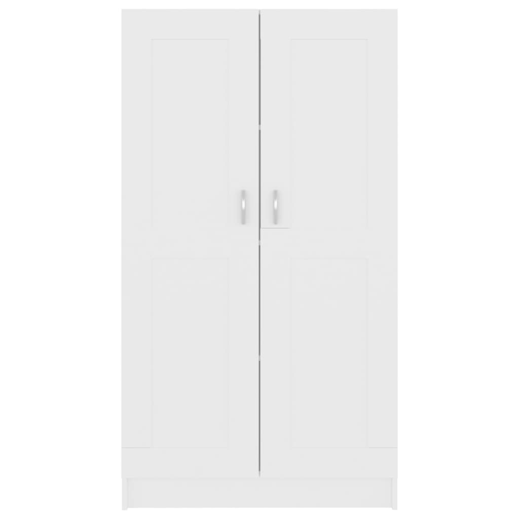 Book Cabinet White 82.5x30.5x150 cm Engineered Wood