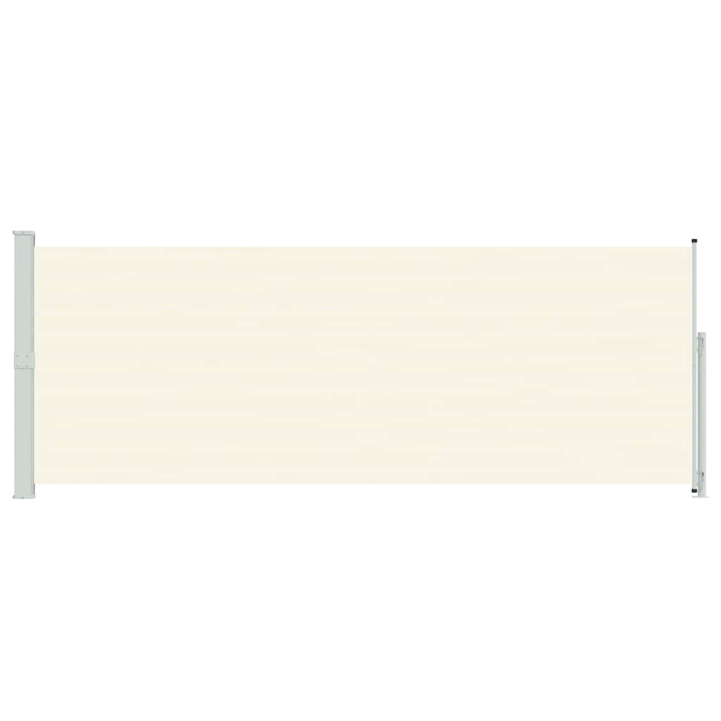 Patio Retractable Side Awning 180x500cm Cream