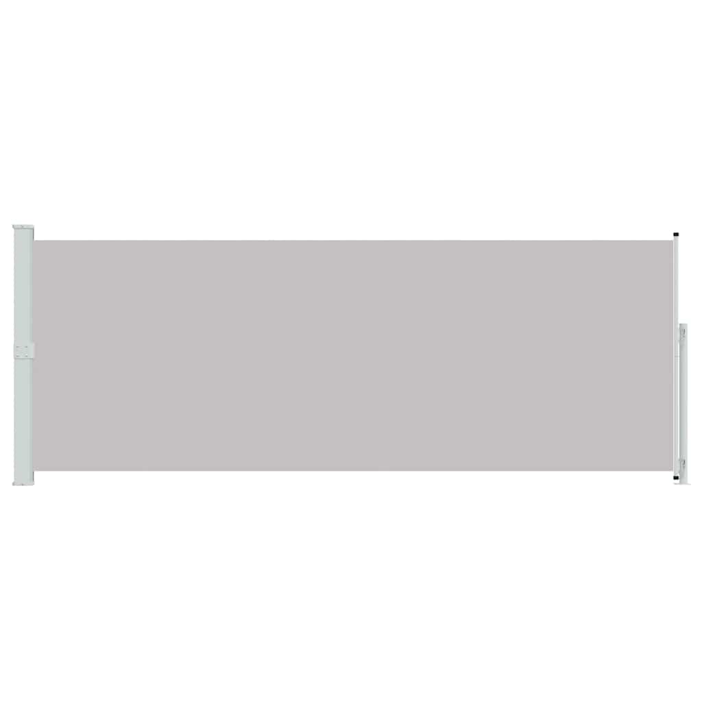 Patio Retractable Side Awning 180x500cm Grey