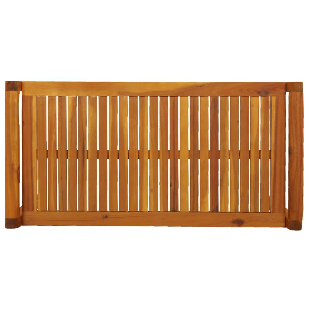 Coffee Table 100x50x50 cm Solid Wood Acacia