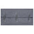 Garden Cart Liner Dark Grey 81x41x40 cm Fabric